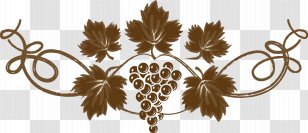 White Wine Red Rosxe9 - Grape Leaves Transparent PNG