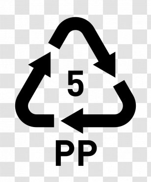 Recycling Symbol Resin Identification Code Polypropylene Codes - Text - Bottle Transparent PNG