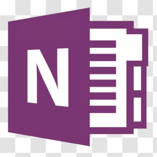 Microsoft OneNote Excel Office 365 Computer Software - Purple - One Note Icon Transparent PNG
