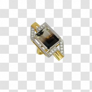 Ring Diamond Gemstone Gold - Silver - Rings Transparent PNG