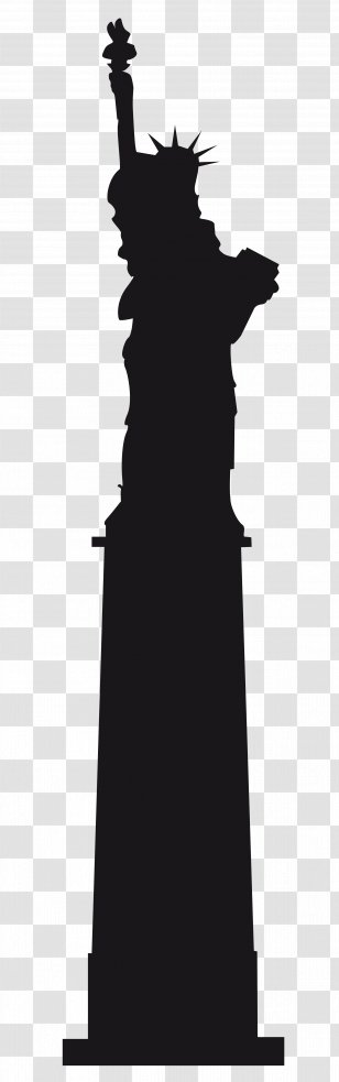 Statue Of Liberty Paris Silhouette - Wikimedia Foundation Transparent PNG