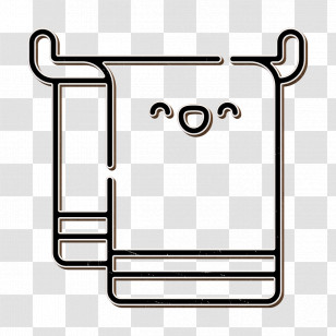 Water Park Icon Beach Towel Icon Towel Icon Transparent PNG