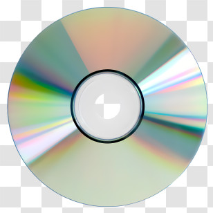 Cd - Compact Disk For Digital Media Storage Transparent PNG