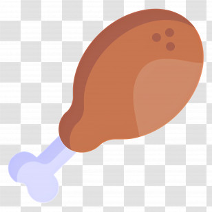 Drumstick - Chicken Drumstick Illustration Transparent PNG