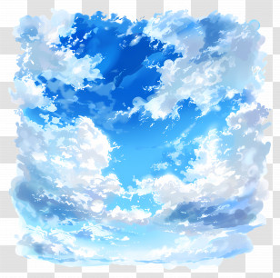 Sky Background - Blue Sky And Clouds With A Serene Look Transparent PNG