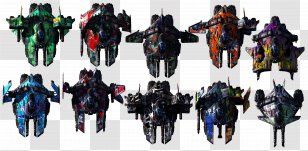 Sprite Asteroids Space Shuttle Story Alien Bomber Spacecraft - Low Poly - Craft Transparent PNG