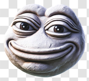 Wojak Face - Smiling Face Emoji Transparent PNG