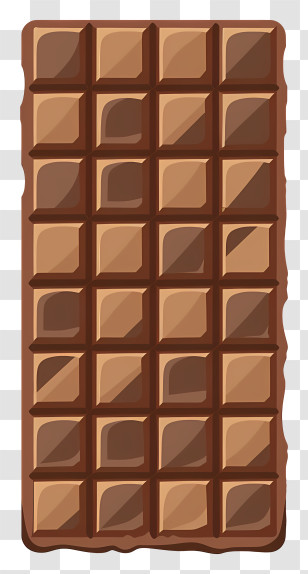 Chocolate Bar - Cartoon Chocolate Bar Illustration Transparent PNG