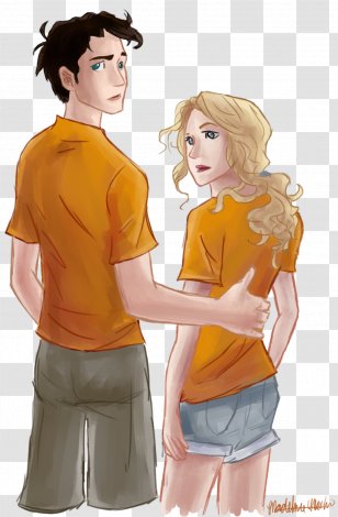 Percy Jackson: Sea Of Monsters Annabeth Chase The Blood Olympus Battle Labyrinth - Silhouette Transparent PNG