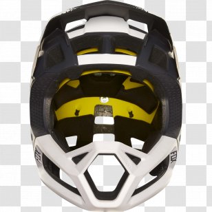 White Helmet Fox Racing Color Integraalhelm - Bicycle Transparent PNG