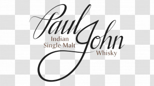 Paul John - Paul John Indian Single Malt Whisky Logo Transparent PNG
