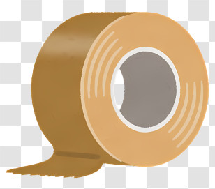 Icon - Brown Tape For Packing Transparent PNG
