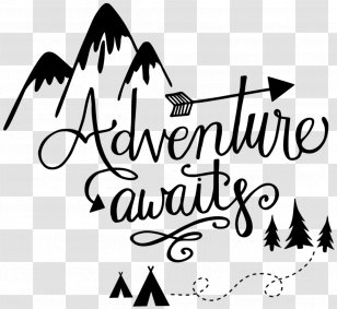Stencil Decal Printing Pattern - Monochrome - Watercolor Pine Transparent PNG