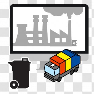 Waste Management Industrial Transport Industry - Business Process - Raw Materials Transparent PNG