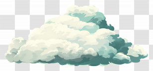 Cartoon Cloud - Fluffy Cloud Illustration Transparent PNG
