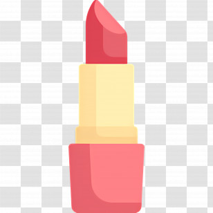 Lipstick - Lipstick Illustration In Flat Style Transparent PNG