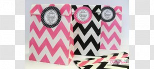 Bachelorette Party Paper Bag Gift - Magenta - Hen Transparent PNG
