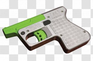.45 Colt Firearm Derringer ACP Pistol - Watercolor - Lethal Transparent PNG