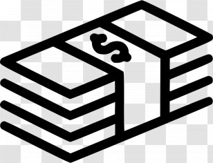Business Finance Money Accounting Financial Capital - Black And White Transparent PNG
