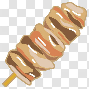 Food - Grilled Meat On Skewer Transparent PNG