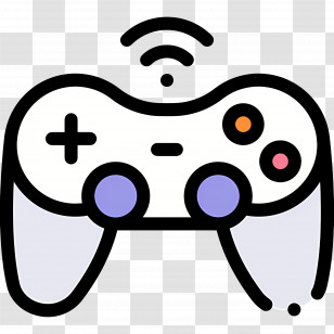 Game Controller - Wireless Gaming Controller Illustration Transparent PNG