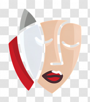 Artistic Face - Abstract Face Art Illustration Transparent PNG