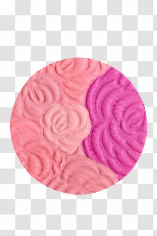 Cheek Color Face Powder Rouge Pink - Colored Powders Transparent PNG