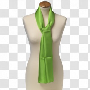 Foulard Necktie Einstecktuch Scarf Green - Manzana Verde Transparent PNG
