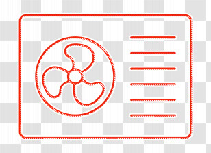 Air Conditioner Icon Technology Icon Fan Icon Transparent PNG