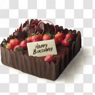 Chocolate Cake Black Forest Gateau Sachertorte Truffle Brownie - Pasteles Transparent PNG