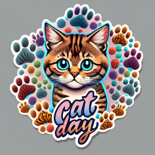 Global Cat Day - Cat Day Festivity Transparent PNG