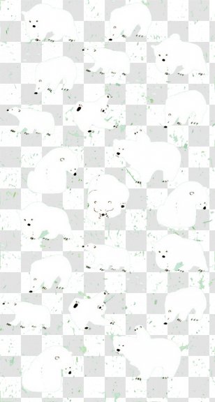 Tree Area Angle Pattern - Flower - White Polar Bear Transparent PNG