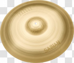 Crash Cymbal Sabian Paragon Brass - Paiste Transparent PNG