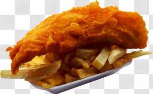Fish And Chips French Fries Chip Shop Clip Art - Plaice Transparent PNG