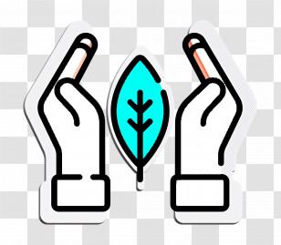 Climate Change Icon Protection Icon Hand Icon Transparent PNG