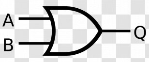 NAND Gate Logic XOR - Text - Symbol Transparent PNG