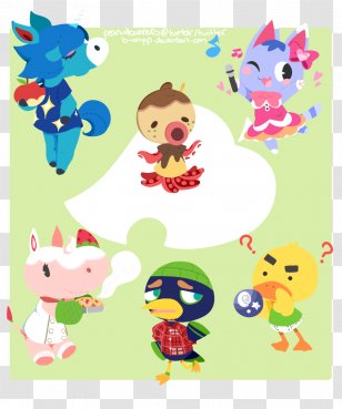 Art Graphic Design Clip - Wall Sticker - Villagers Transparent PNG