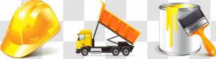 Photorealism Icon - Plastic - Truck Helmet Vector Elements Transparent PNG