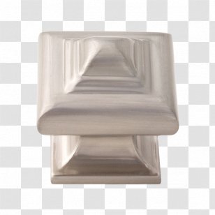 Alno Geometric Square Knob Finish: Satin Nickel Product Design Geometry Rectangle - Kitchen Shelf Transparent PNG