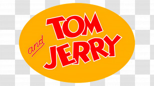 Tom And Jerry Logo - Tom And Jerry Logo In Yellow Transparent PNG