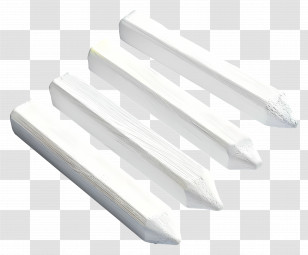 White Chalk - White Chalk Sticks Transparent PNG