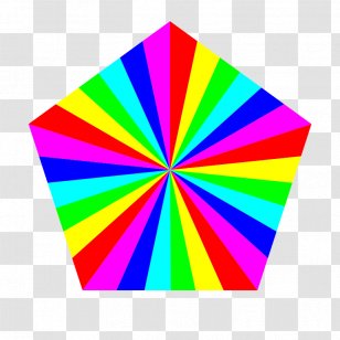 The Pentagon Color Clip Art - Cliparts Transparent PNG