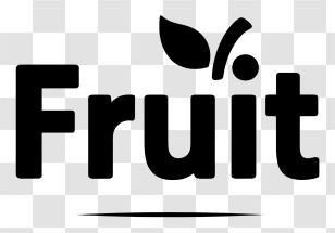 Fruit Logo - Minimal Fruit Logo Transparent PNG