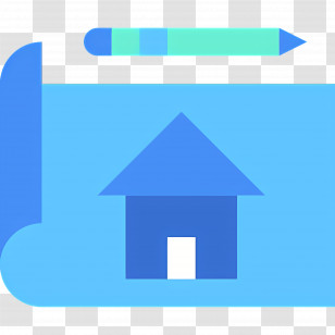 Construction Drawing - House Blueprint Transparent PNG