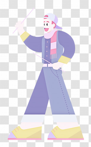 Playing The Drums Transparent PNG