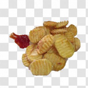 French Fries Junk Food Chicken Nugget Fast Potato - Cuisine - Potatoes With Ketchup Transparent PNG