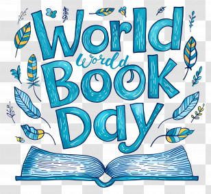 World Book Day - World Book Day Poster Design Illustration Transparent PNG