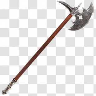 16th Century Battle Axe Middle Ages Renaissance - Weapon Transparent PNG