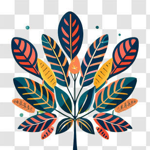 Autumn Tree Leaf - Colorful Leaves Illustration Transparent PNG