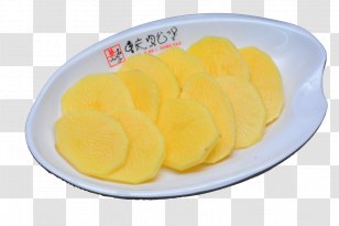 Vegetarian Cuisine Vitelotte French Fries Potato Chip - A Transparent PNG